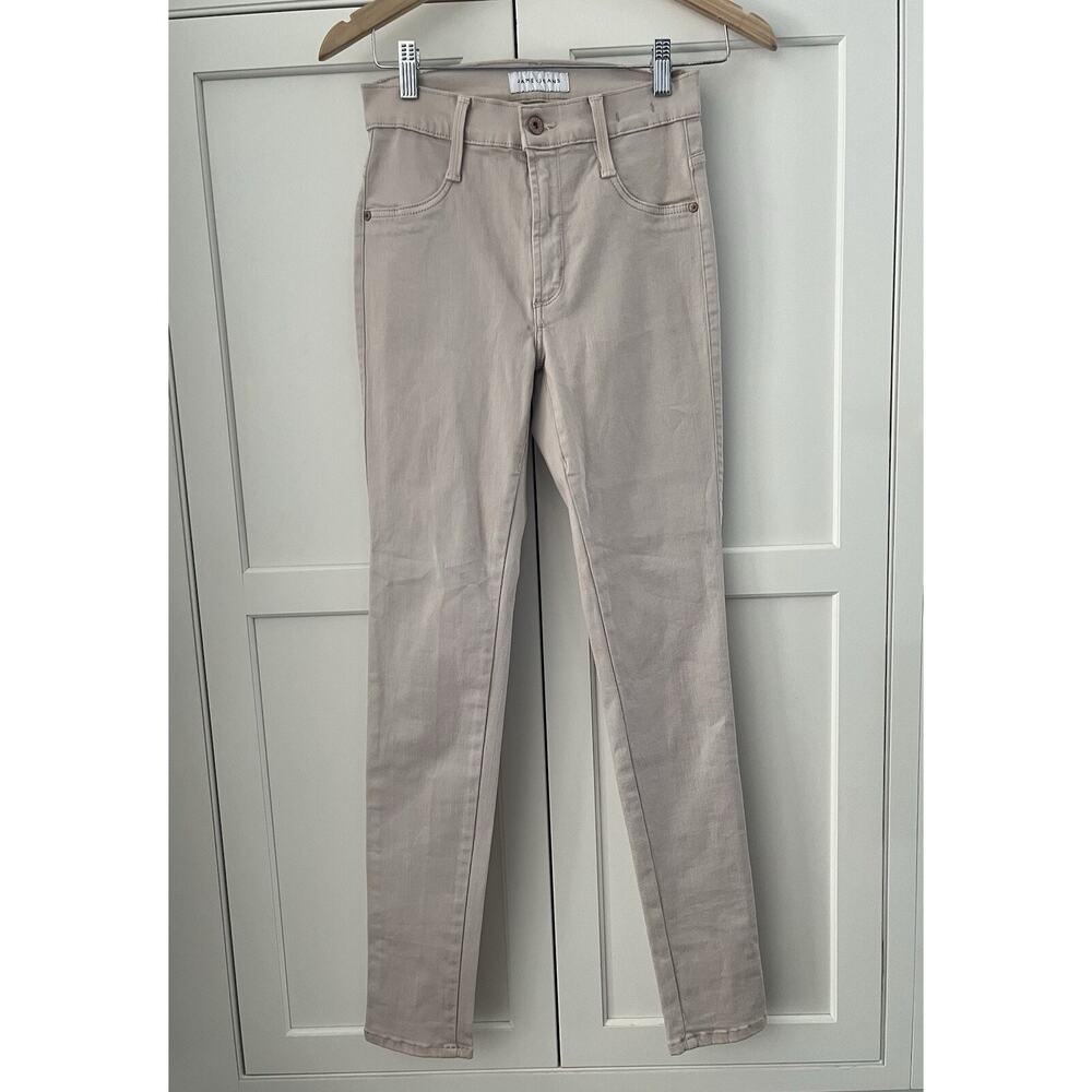 James Jeans Women's High Class Skinny high rise jeans Size 27 ivory